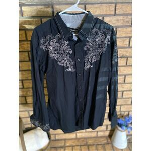 J. Campbell Los Angeles Button‎ Down Shirt